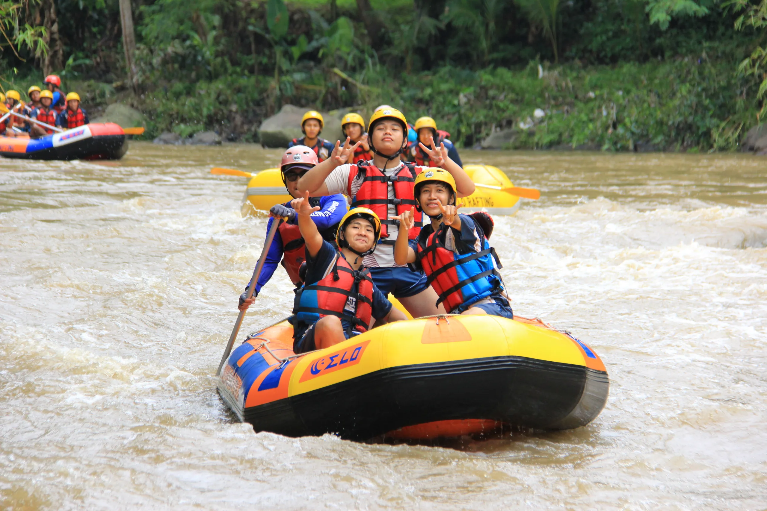 Rafting Sungai Elo